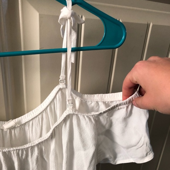 garage off the shoulder shirt - Picture 2 of 3